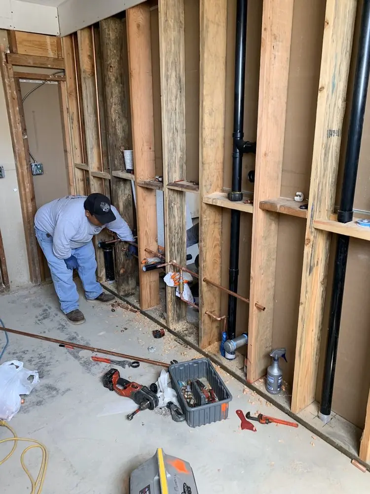 Commercial rough-in plumbing for Water Heater Replacement in East Chicago